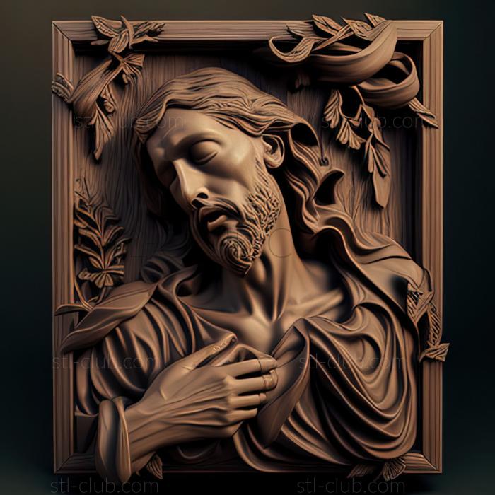 3D model st jesus (STL)